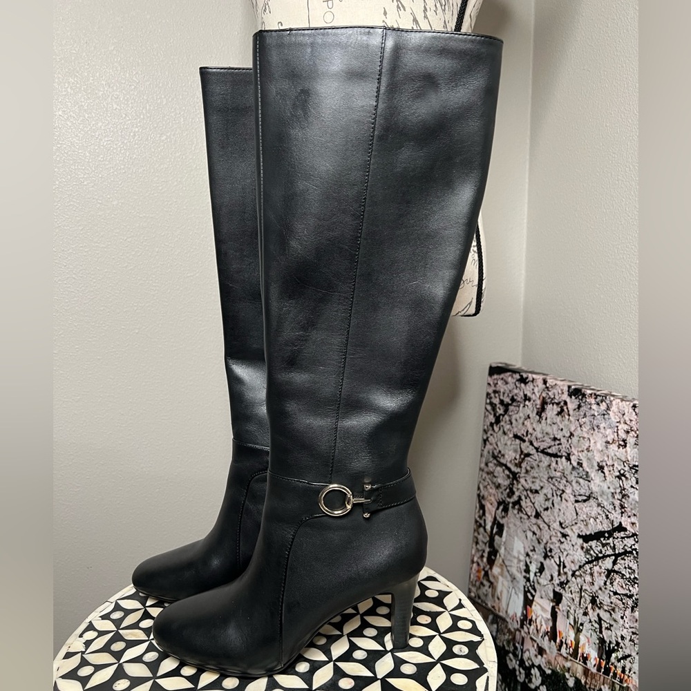 Bandolino Black Knee Boots- Gently Used